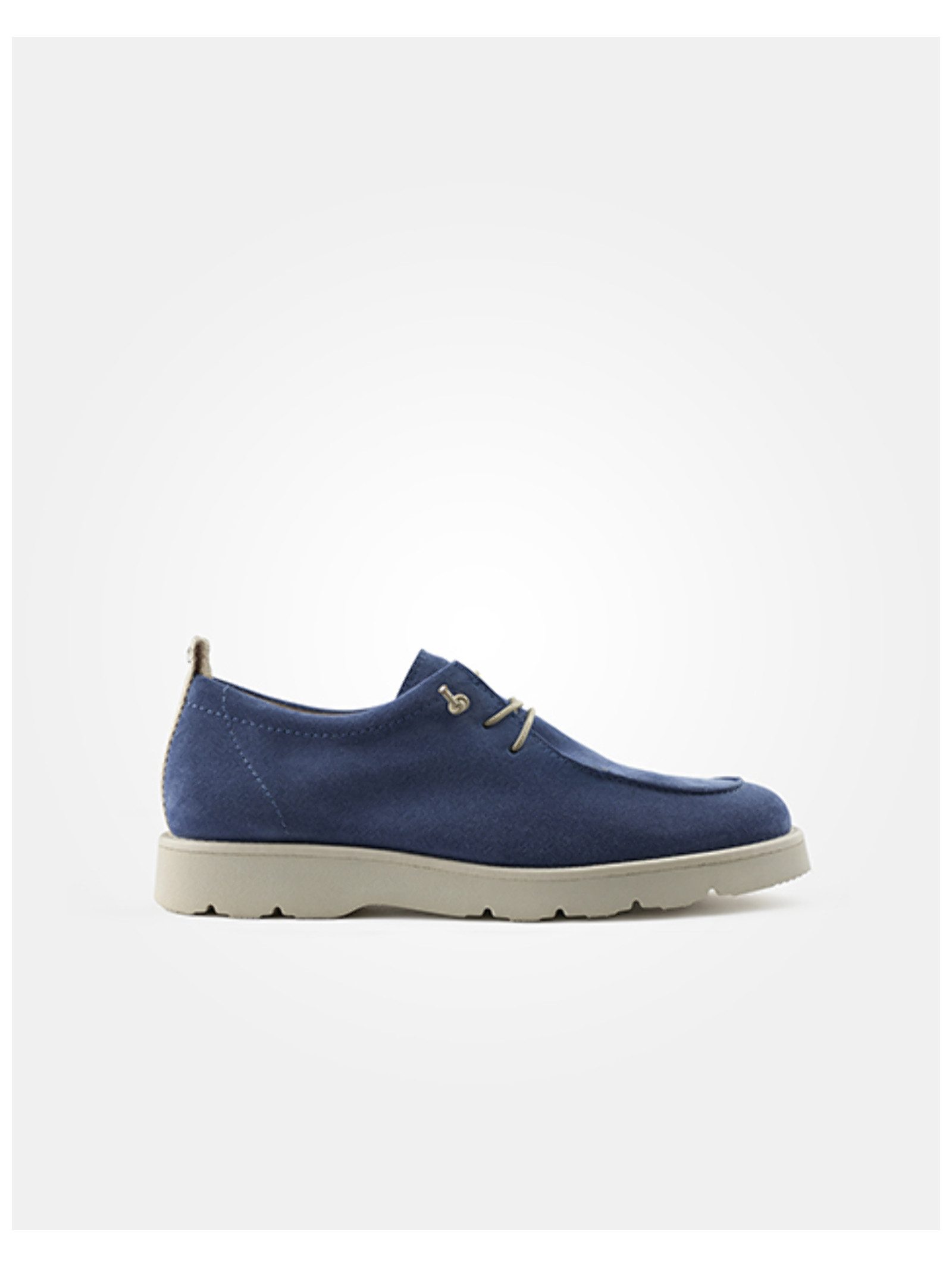 Paul Green Halbschuhe Veloursleder . Schnürschuh