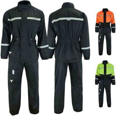 BULLDT Regenoverall BLD-Rainsuit-1 BULLDT Herren Motorrad Regenkombi Regenjacke Regenhose