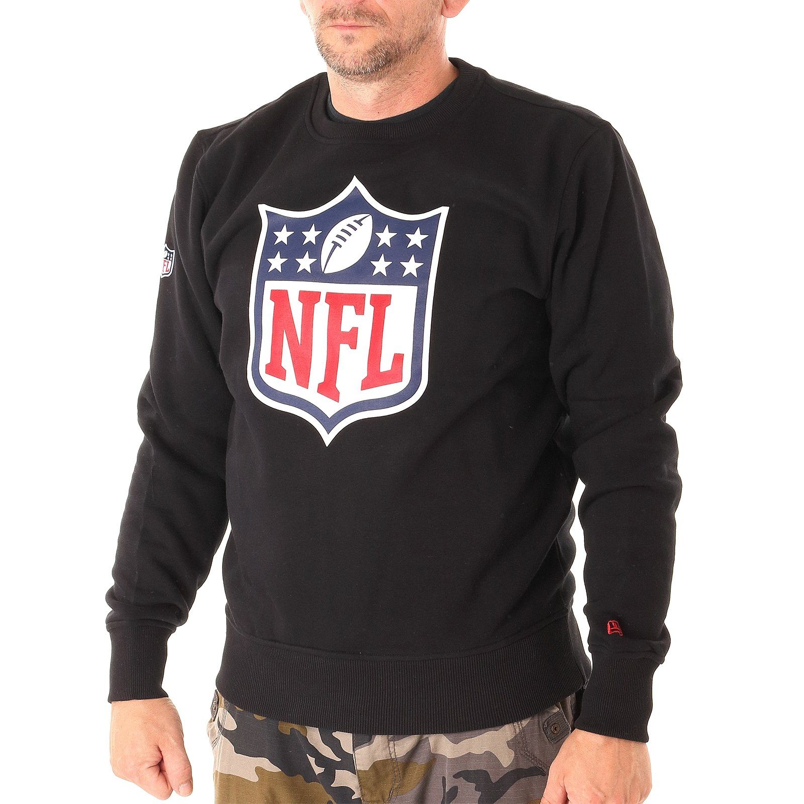 New Era Sweater Sweatpulli New Era Team Logo NFL, G S, F black