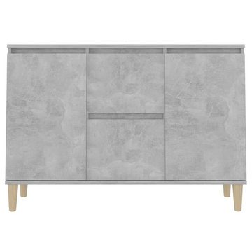 vidaXL Sideboard Sideboard Betongrau 103,5x35x70 cm Holzwerkstoff (1 St)