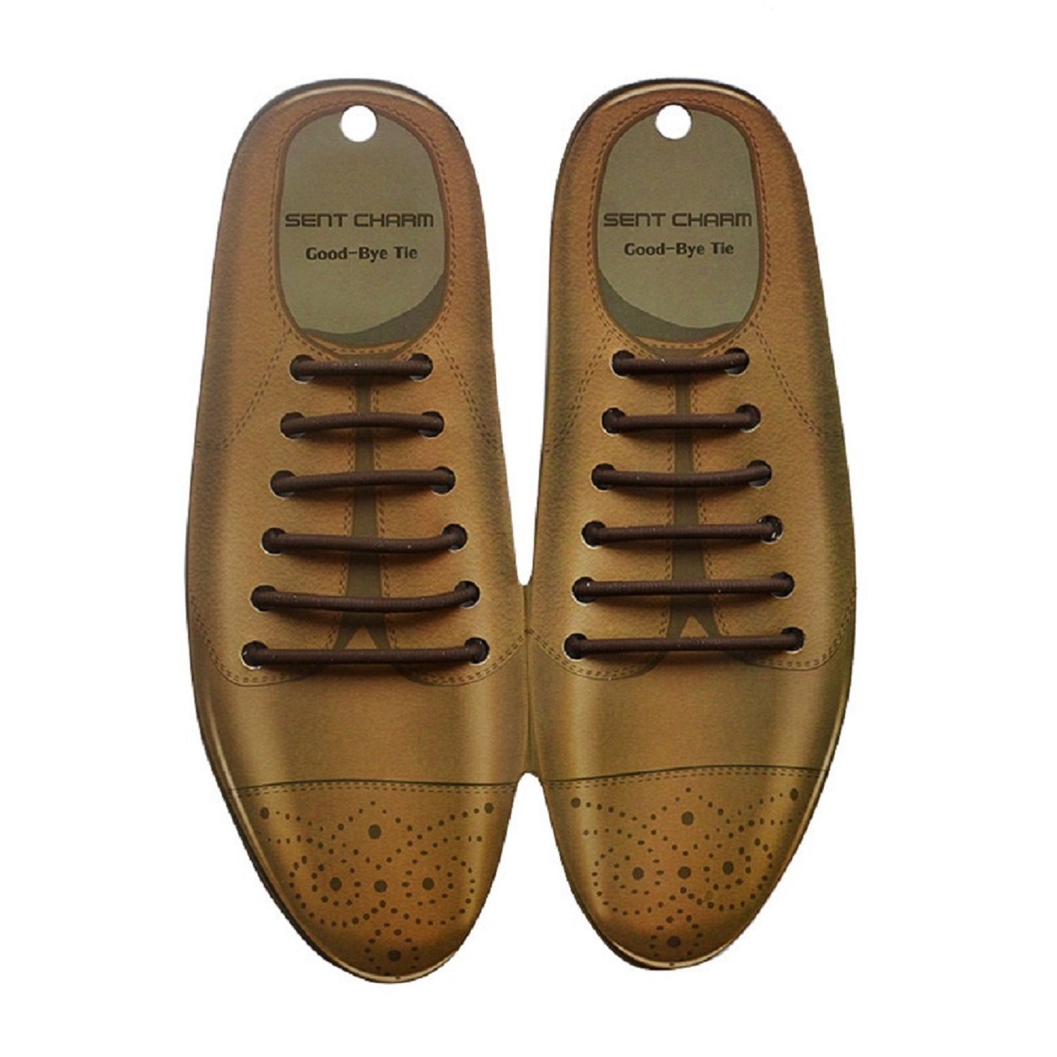 COOL-i ® Schnürsenkel, 12er Set Kreative Elastische Schnürsenkel - Bindenfrei für Lederschuhe