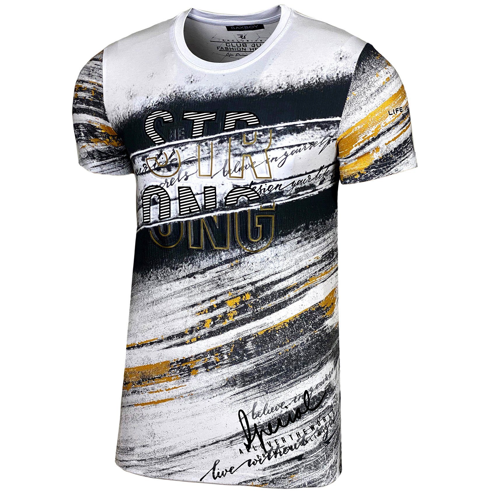 Baxboy T-Shirt Baxboy T-Shirt Großer Print günstig online kaufen