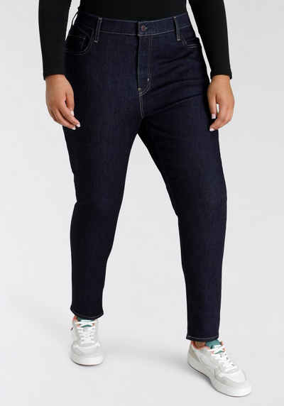 Levi's® Plus Skinny-fit-Jeans 721 PL HI RISE SKINNY sehr figurbetonter Schnitt