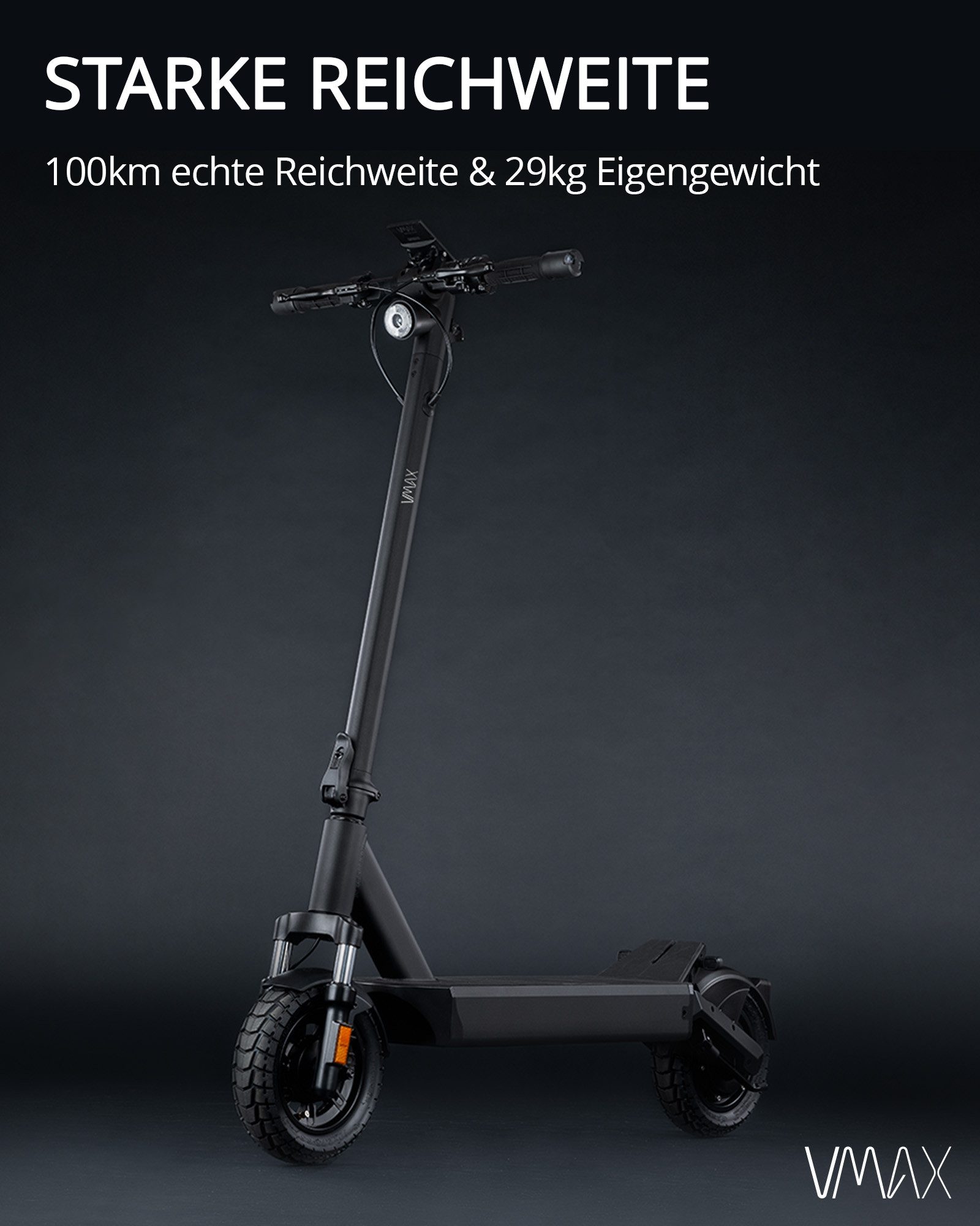 VMAX E-Scooter VMAX VX4 GT, 500,00 W, 20,00 km/h, klappbar, mit Blinkern und Straßenzulassung
