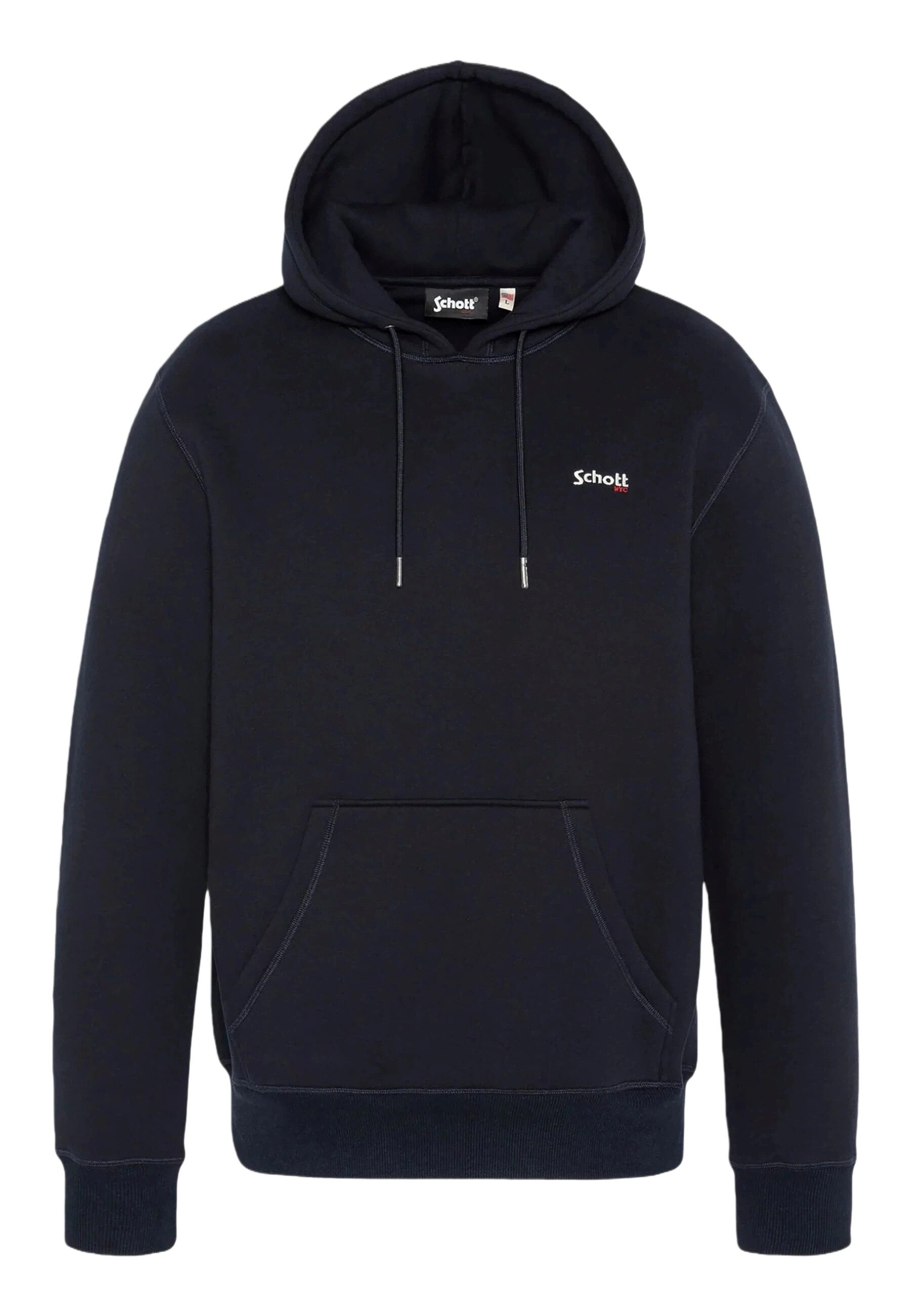 Schott NYC Hoodie Kapuzensweatshirt Hoodie (1-tlg)