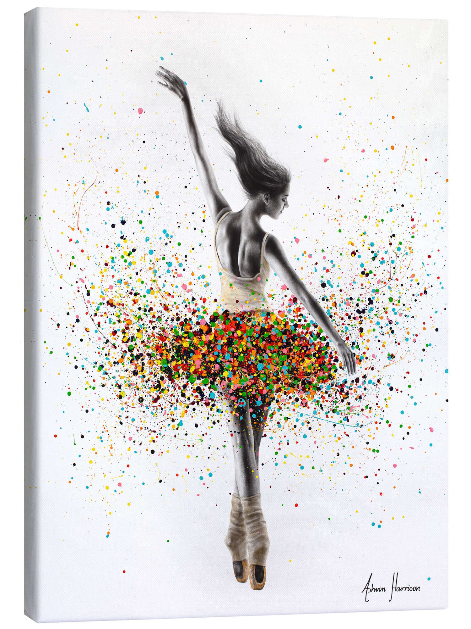 Posterlounge Wandbild Die träumende Tänzerin, Ashvin Harrison 2016-2022 Collection, erhältlich als Poster, Leinwandbild, Wandsticker oder Acrylglasbild
