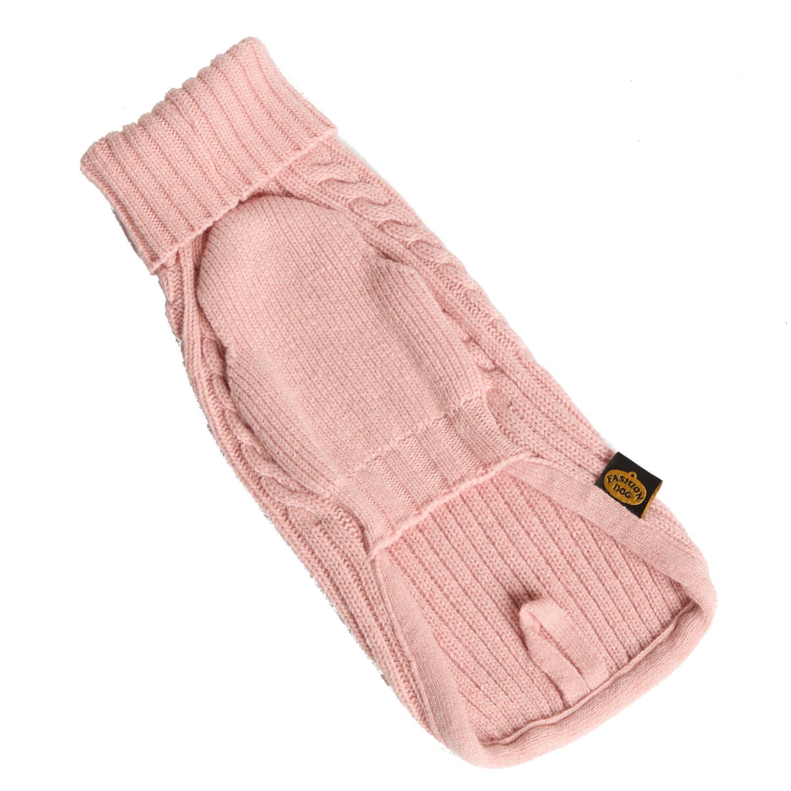 Fashion Dog Hundepullover Hundepullover aus Kaschmirwollmischung, rosa