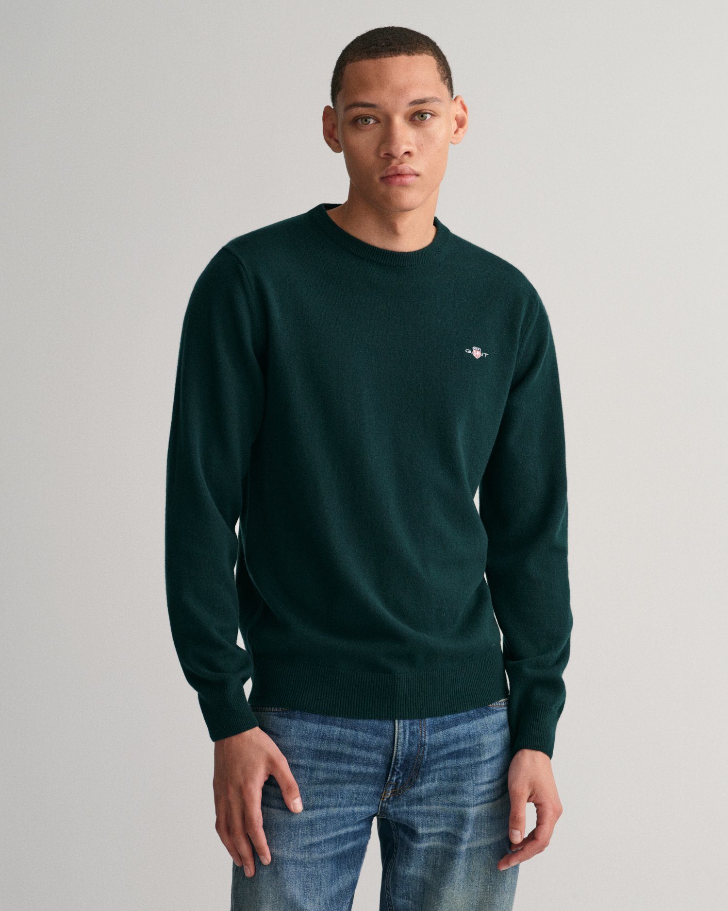 Gant Rundhalspullover Superfine Lambswool Rundhalspullover