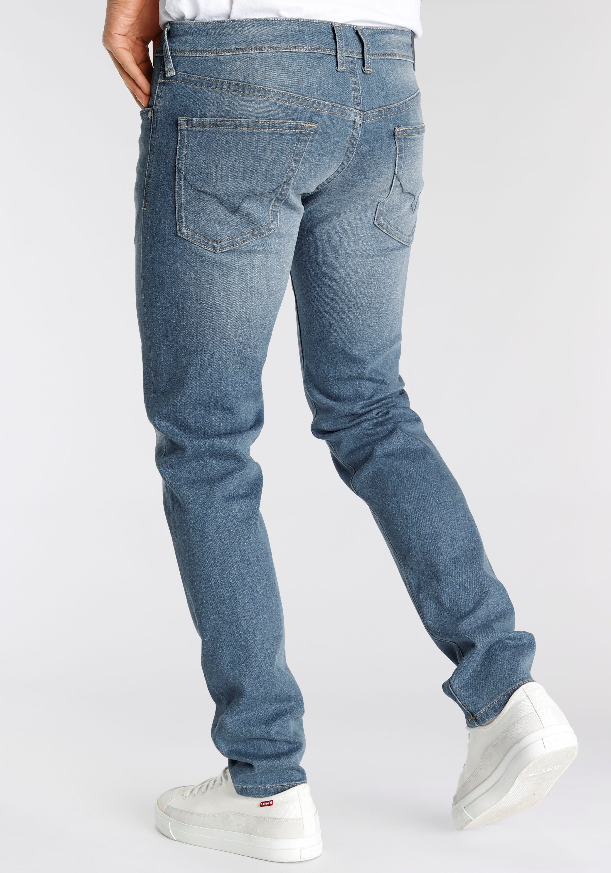 Hatch Slim-fit-Jeans Jeans medium Pepe blue