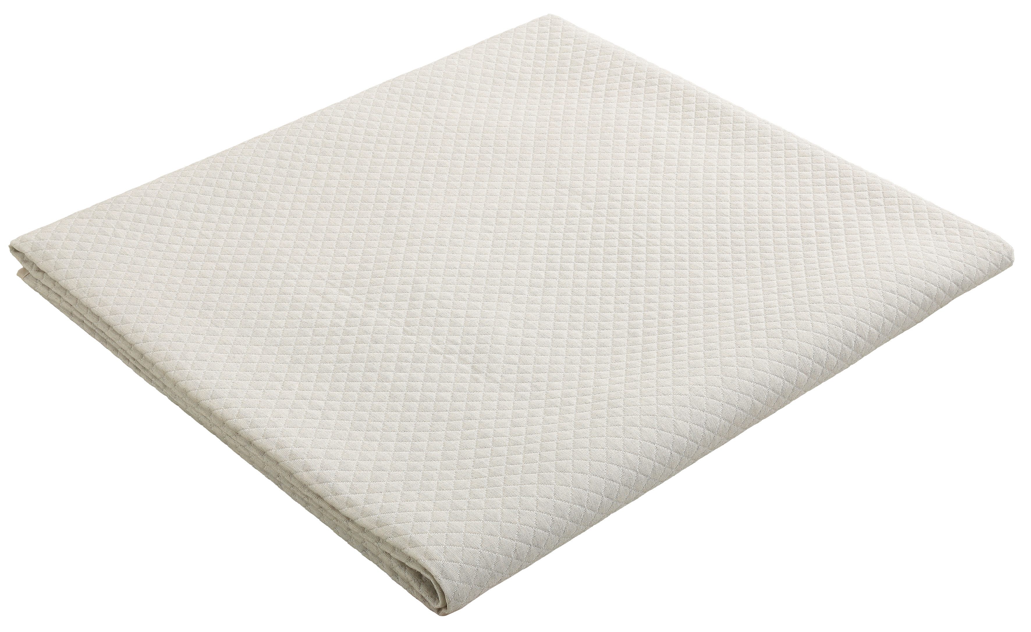 my home Tagesdecke »Annika gesteppte Tagesdecke, aus 50% recycelter Baumwol günstig online kaufen
