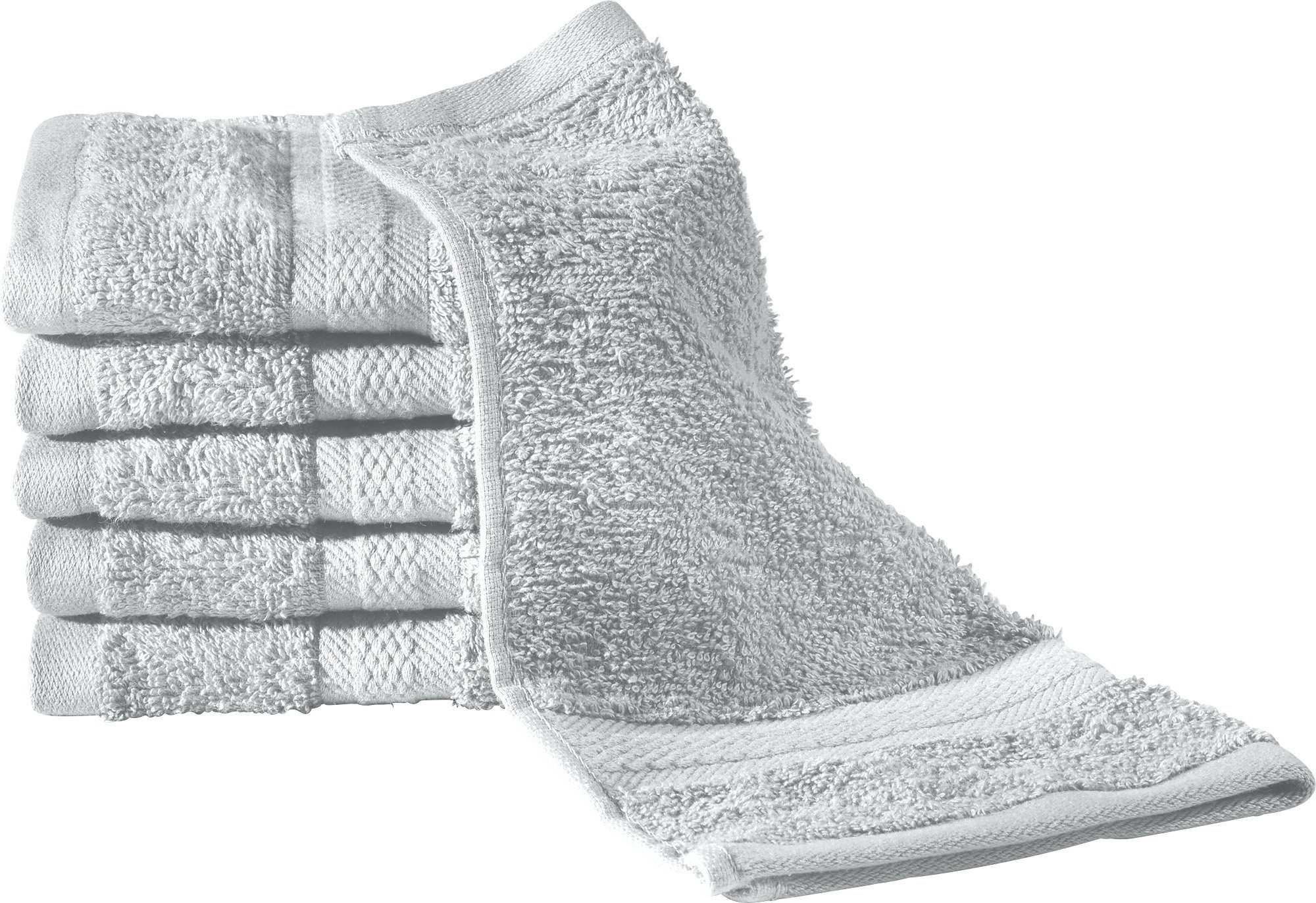 REDBEST Seiftuch Seiftuch "Chicago" 6er-Pack, Frottier, Walk-Frottier Uni