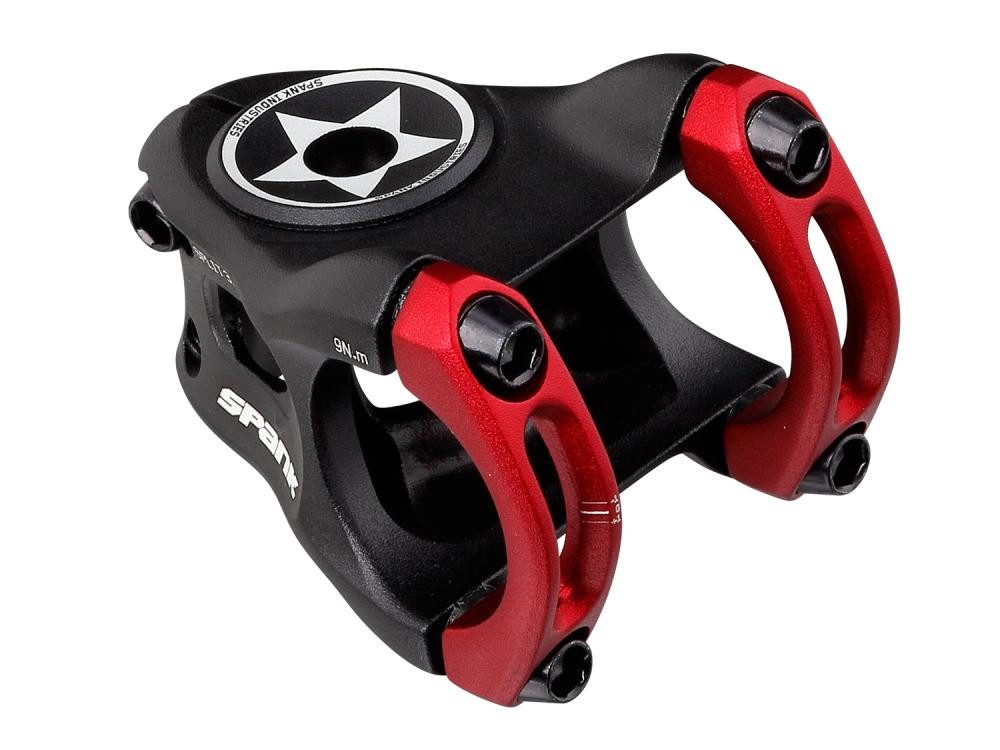 SPANK Fahrradlenker Spank Split Vorbau 31.8mm red 43