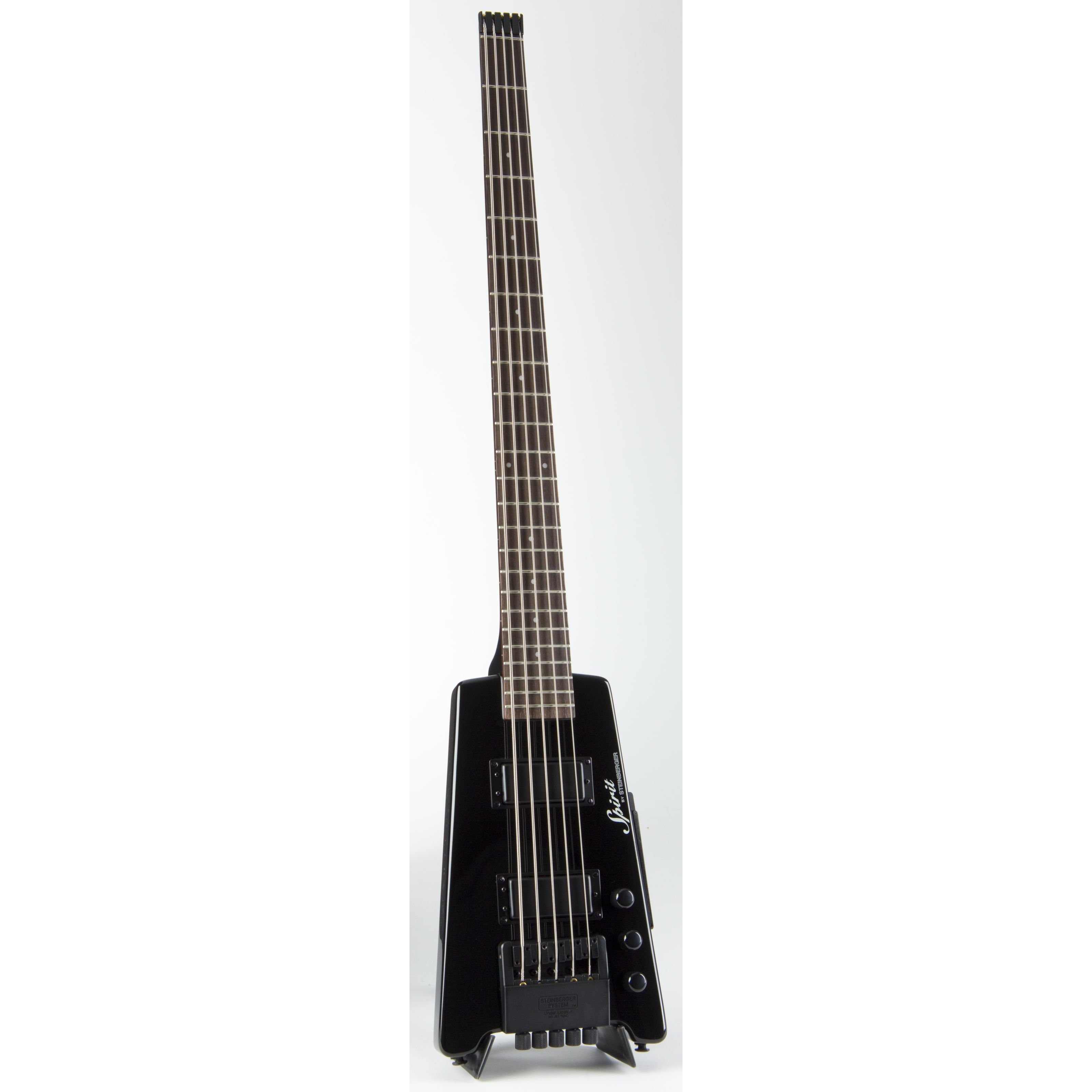 Steinberger E-Bass, E-Bässe, 5-Saiter E-Bässe, Spirit XT-25 Standard Bass Black - E-Bass