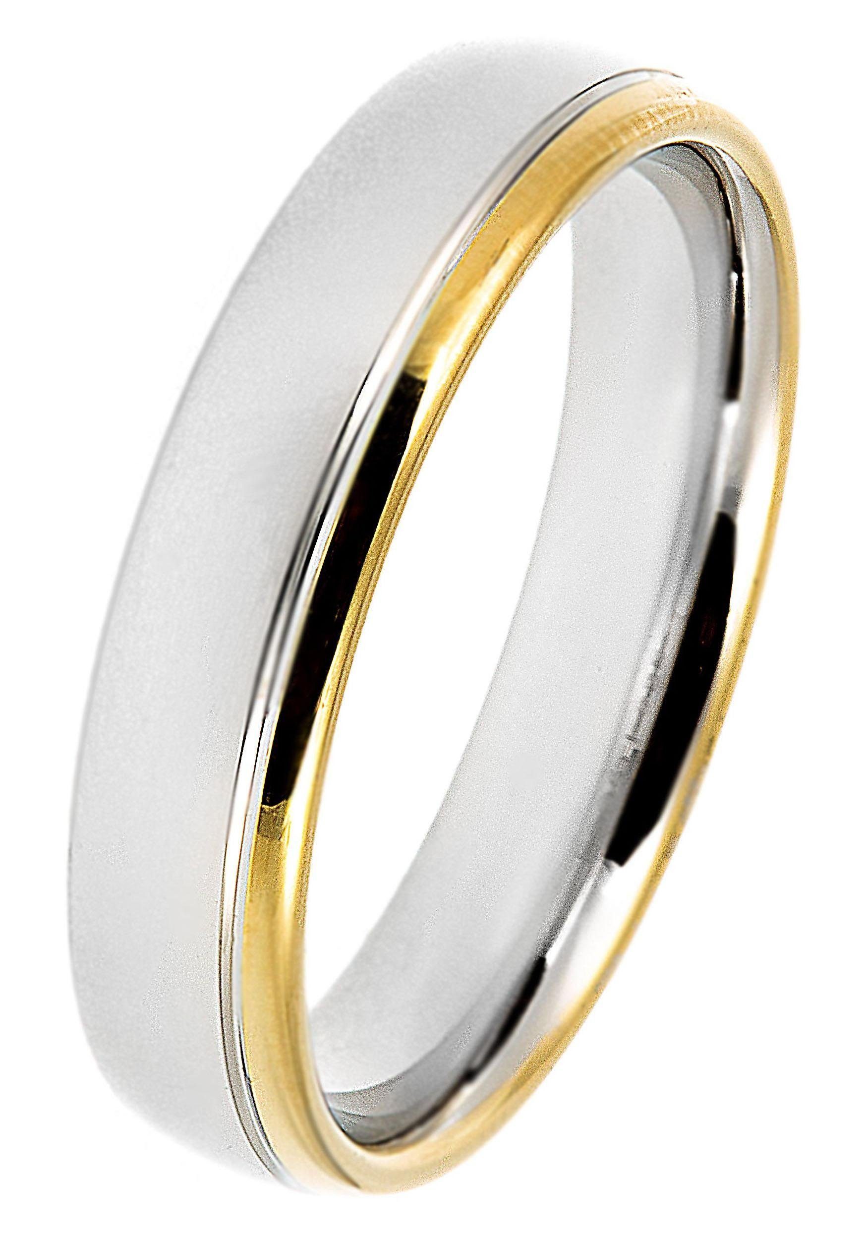 DOOSTI Trauring Schmuck Geschenk Silber Zirkonia Trauring Partnerring Made LIEBE, mit o. Germany, 925 Ehering in ohne