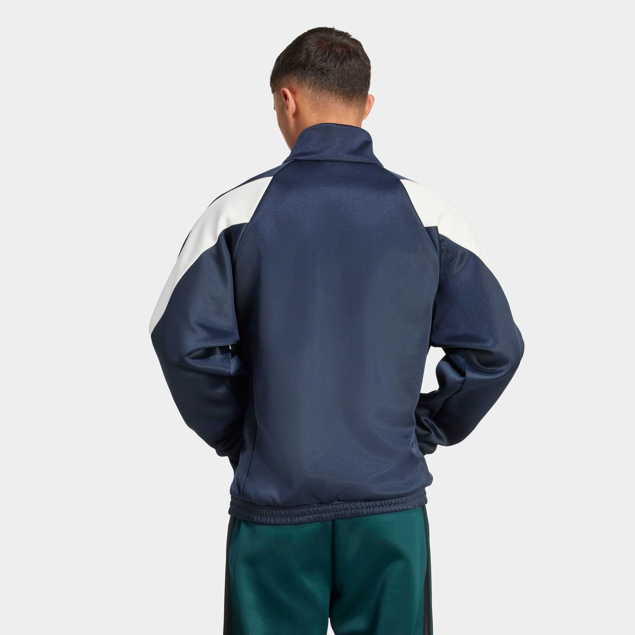 adidas Sportswear Rollkragenpullover STADIUM aus Polyester und Baumwolle, mit Rollkragen, lockere Passform