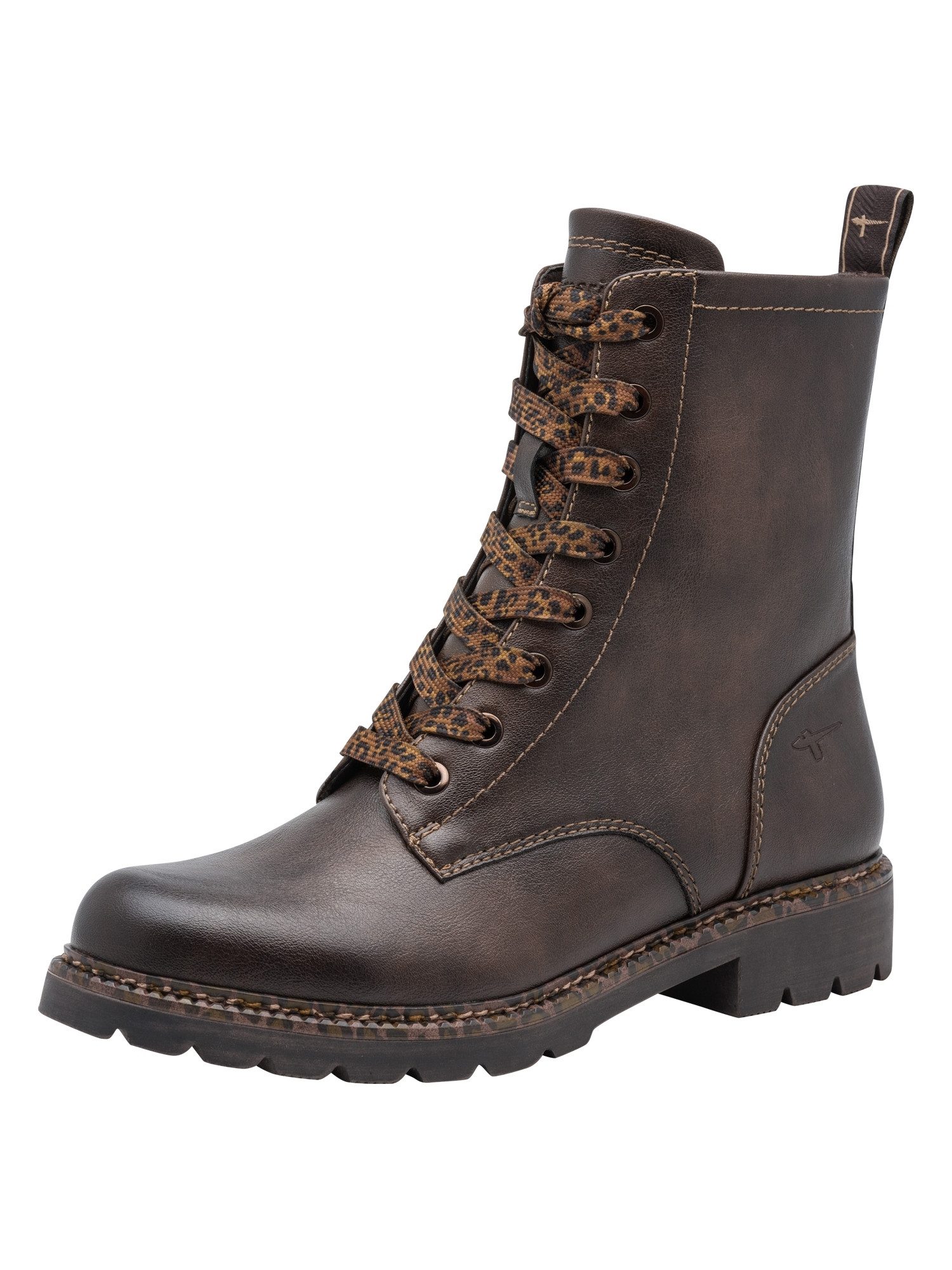 Tamaris TOUCH-IT mit Blockabsatz Blockabsatz 1-25231-47 Schnürstiefelette TOUCH-IT
