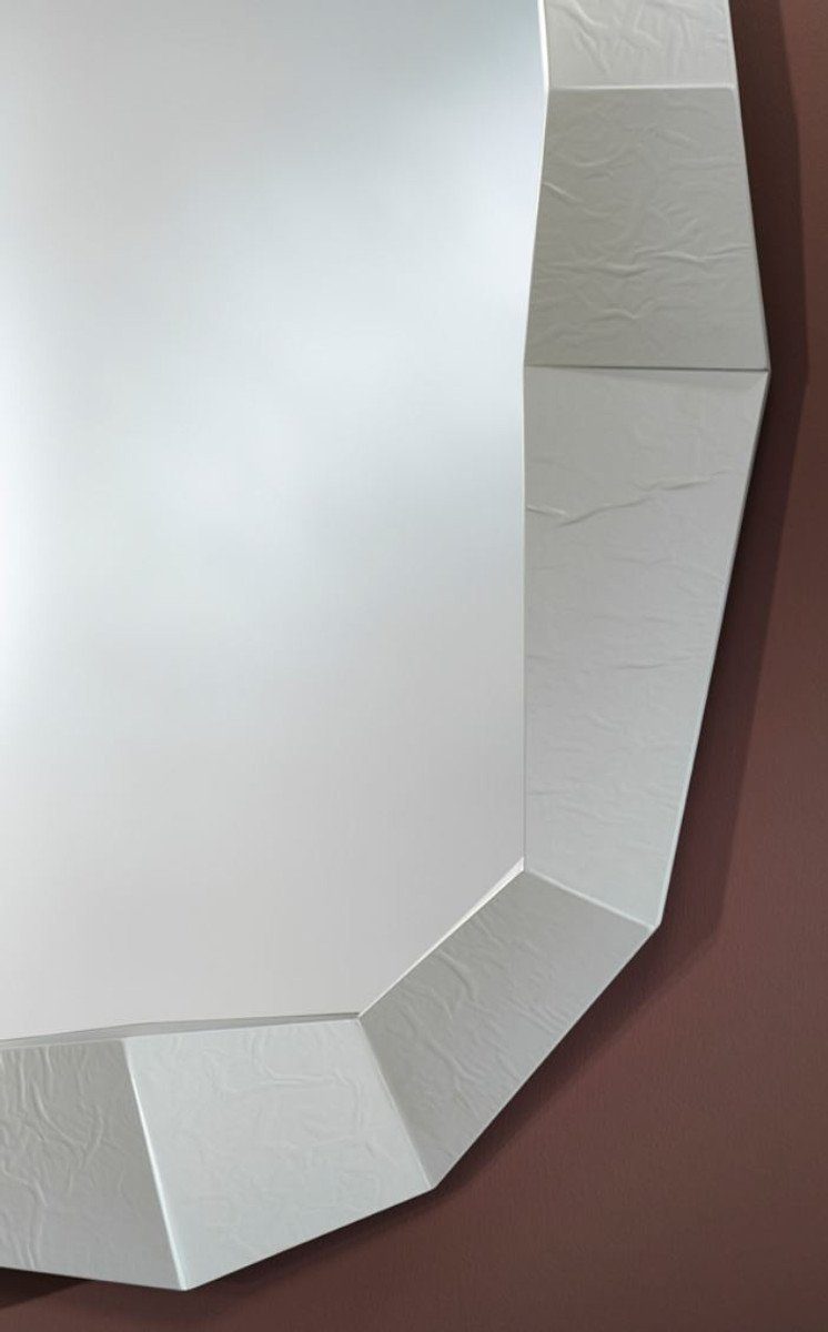 Wandspiegel Spiegel - Weiß Wandspiegel Casa Designer cm H. 127 Padrino 92 Designer x