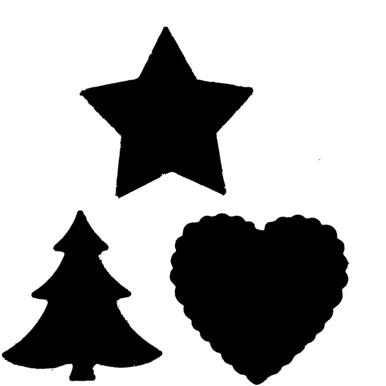 creativ company Motivstanzer Weihnachten, 3er Set