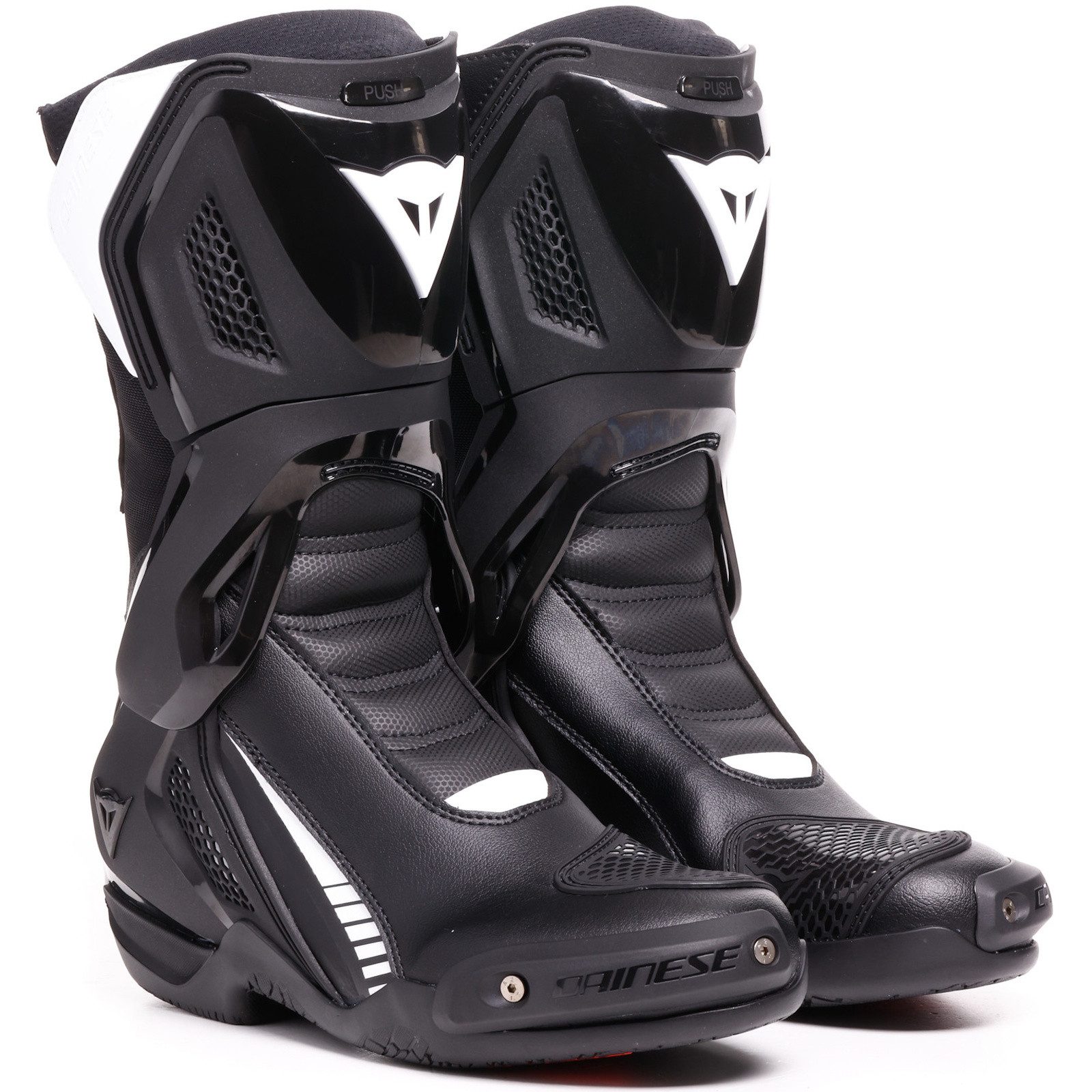 Dainese Dainese Nexus 3 Damen Motorradstiefel Schwarz / Schwarz / Weiß 38 Motorradstiefel (Packung, Antistatische und Öl- und Benzinfeste Sohle)