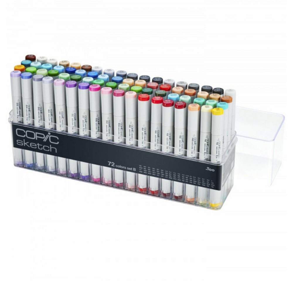 Thumbnail - COPIC Marker Sketch Set B 72St - Künstlerstifte Set, (1-tlg)