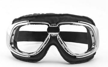 Helly - No.1 Bikereyes Motorradbrille 1350, gepolsterte Fliegerbrille