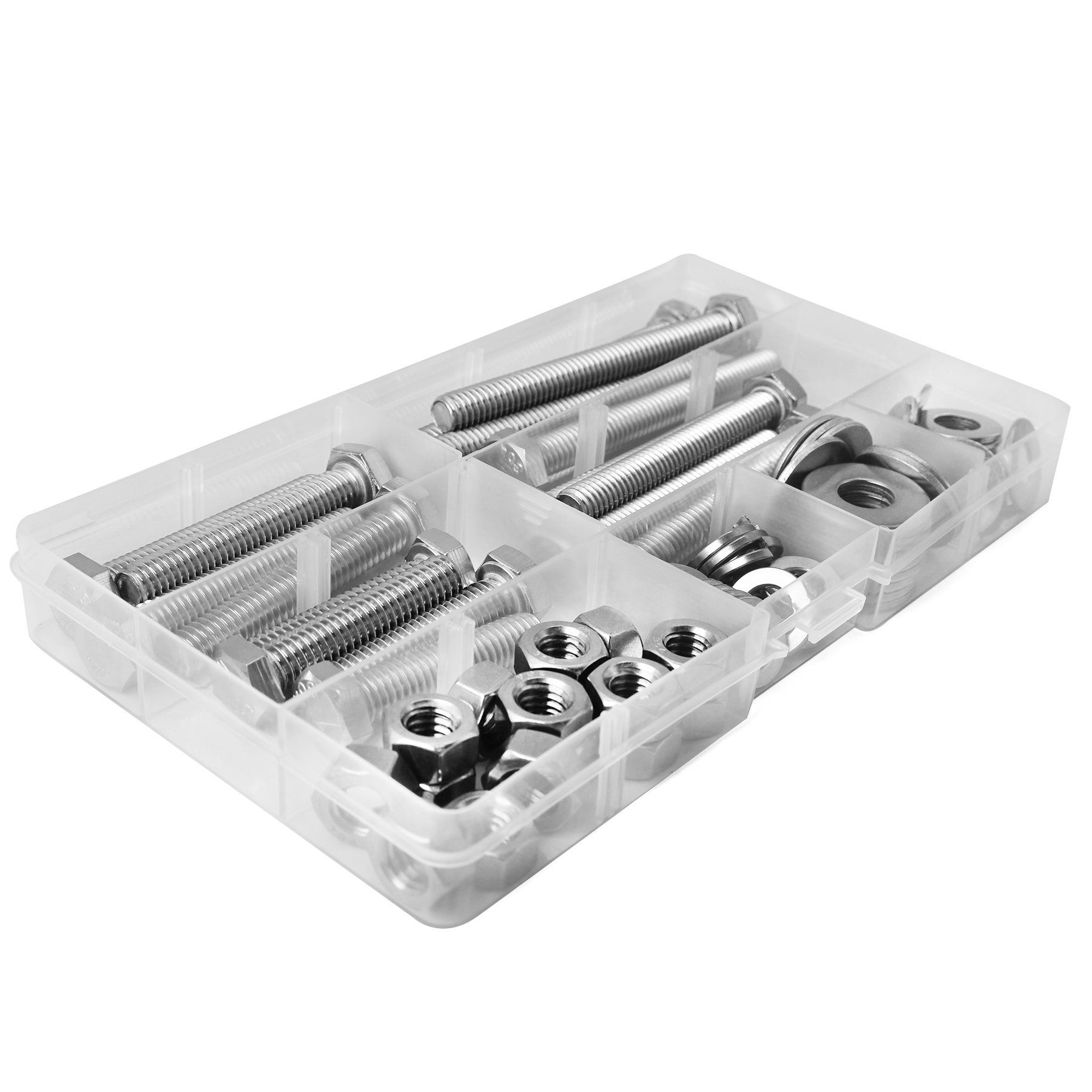 Schrauben-Set Sechskantschrauben 304 Edelstahl