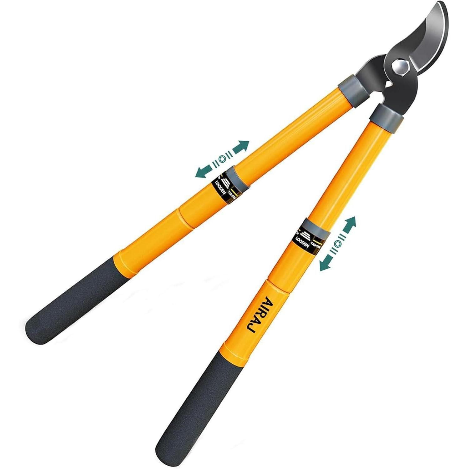 LuxusKollektion Astschere Astschere Klingen Griffe Teleskop Bypass Astschere 42-61cm