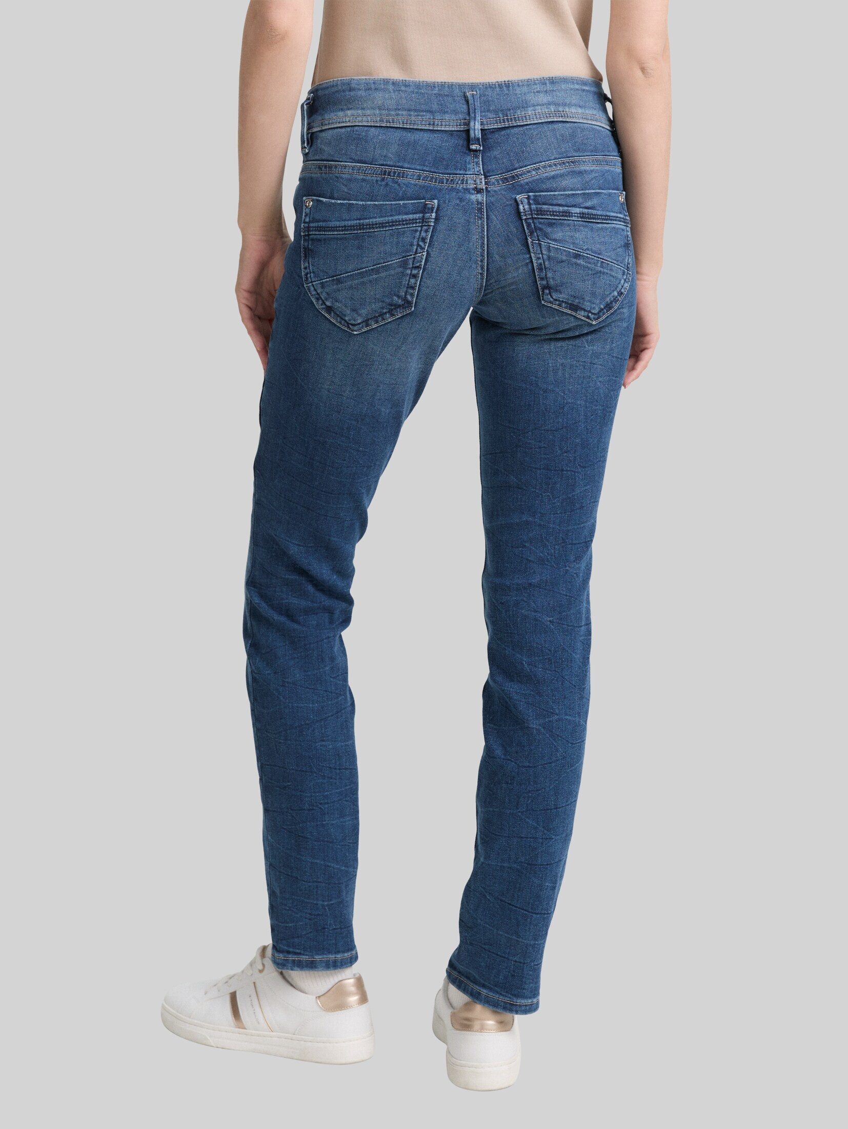 TOM TAILOR Slim-fit-Jeans Jeanshosen TTALEXA SLIM Jeans – Bild 4 von 5