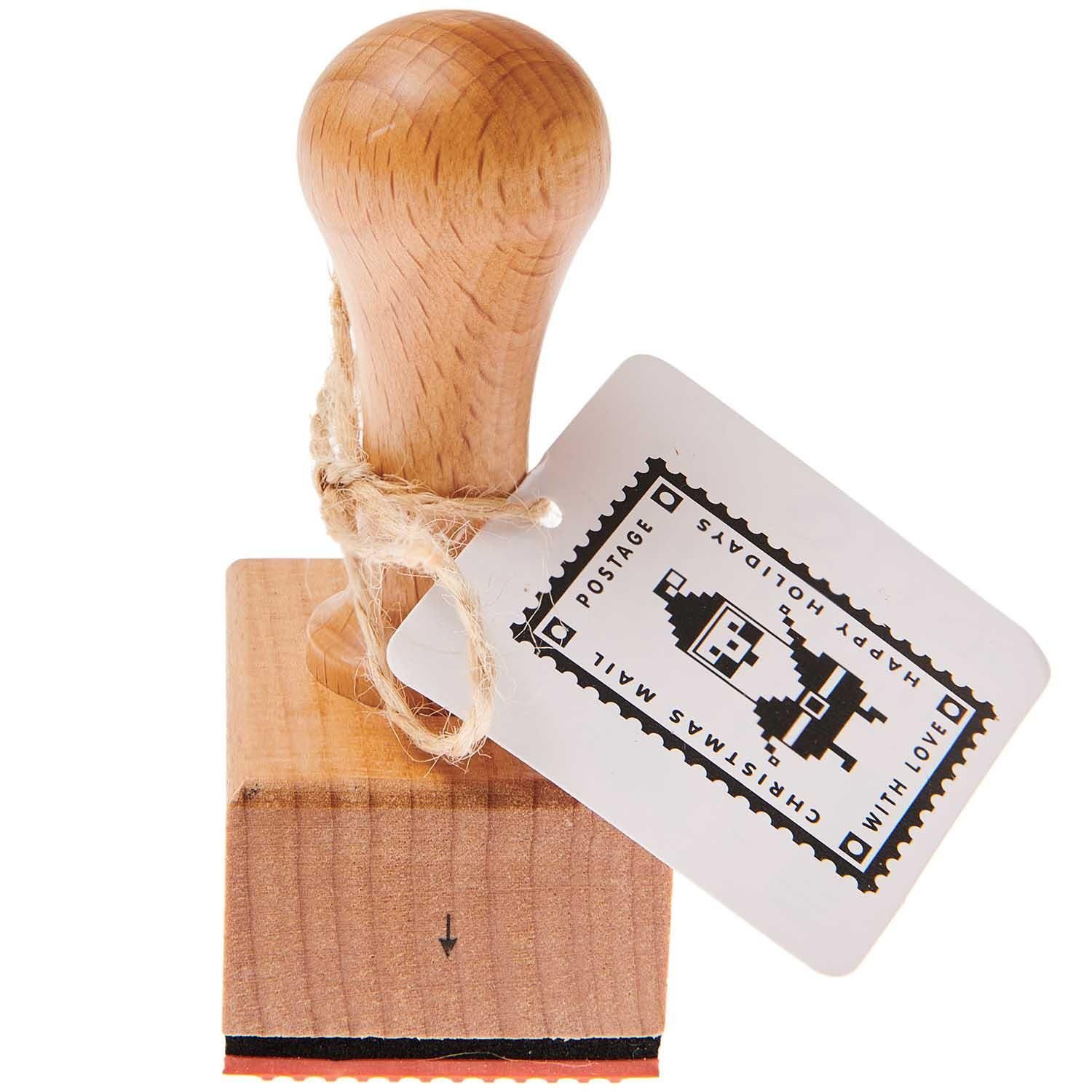 Rico Design Stempel Stempel Weihnachtspost, Santa 100% 32 x 45 x 70 mm