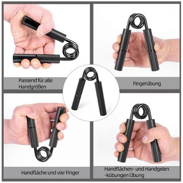 Welikera Handmuskeltrainer 6-teiliges Set Griffkrafttrainer,6 Spezifikationen,50-300 Pfund Stärke (6-St)