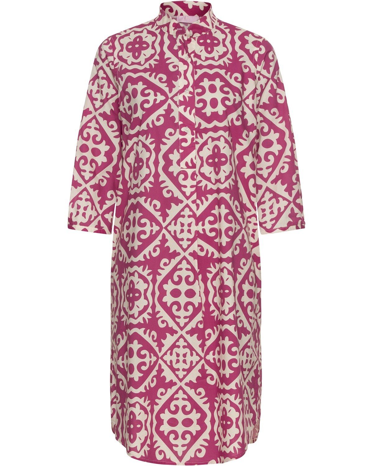 Brigitte von Schönfels Midikleid Midi-Kleid mit Allover-Print günstig online kaufen