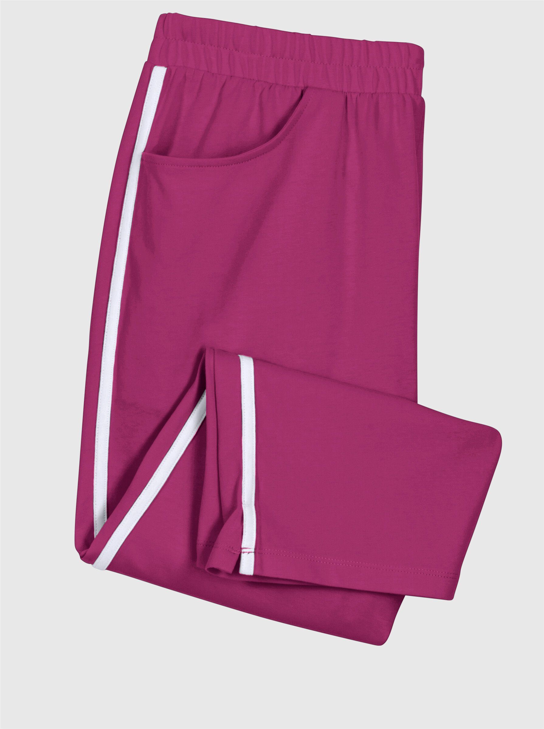 Jogginghose Capri-Freizeithose