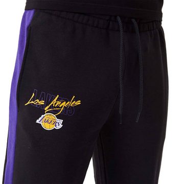 New Era Jogginghose Hose New Era Script Jogger LA Lakers