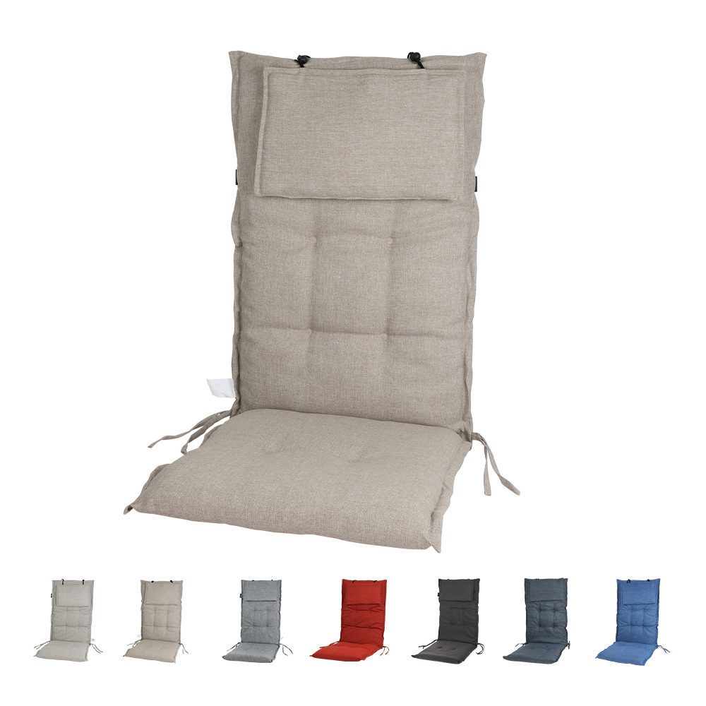 SLaaviinoo Hochlehnerauflage Gartenstuhlauflagen Hochlehner (120x50x6cm) Si günstig online kaufen