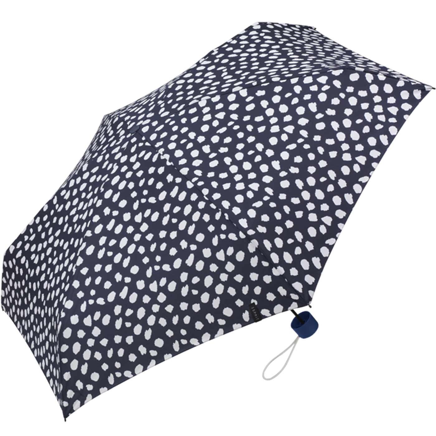 Esprit Taschenregenschirm Damen Super Mini Regenschirm Petito Petal Rain, winzig