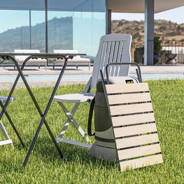 Moblix Klapptisch ESSEN klappbarer Tisch, für Outdoor, Balkon, Camping, Küche (Reisetisch, Gartentisch, Faltbar, Klappbar)
