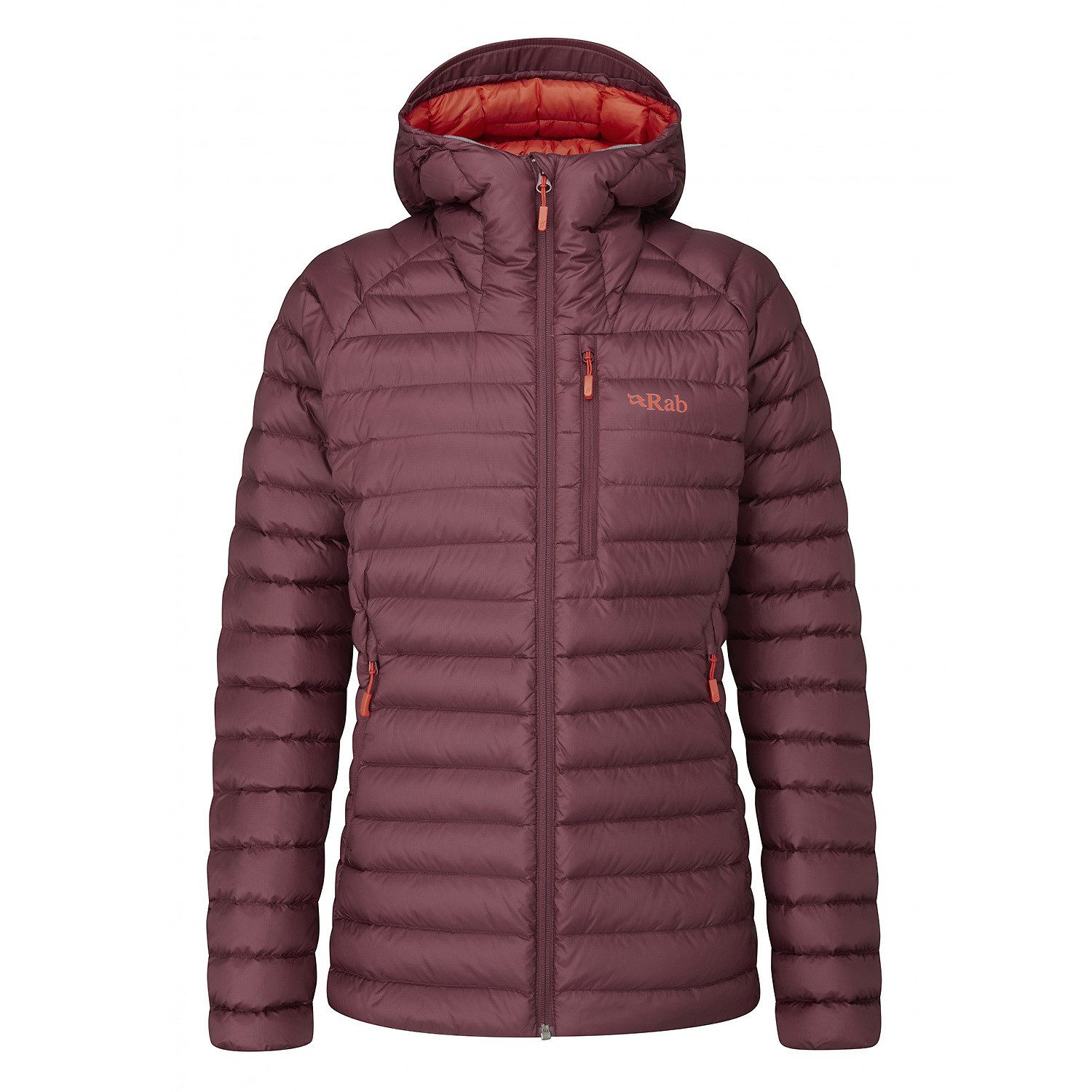 Rab Funktionsmantel Mantel Rab W MICROLIGHT ALPINE LONG JACKET