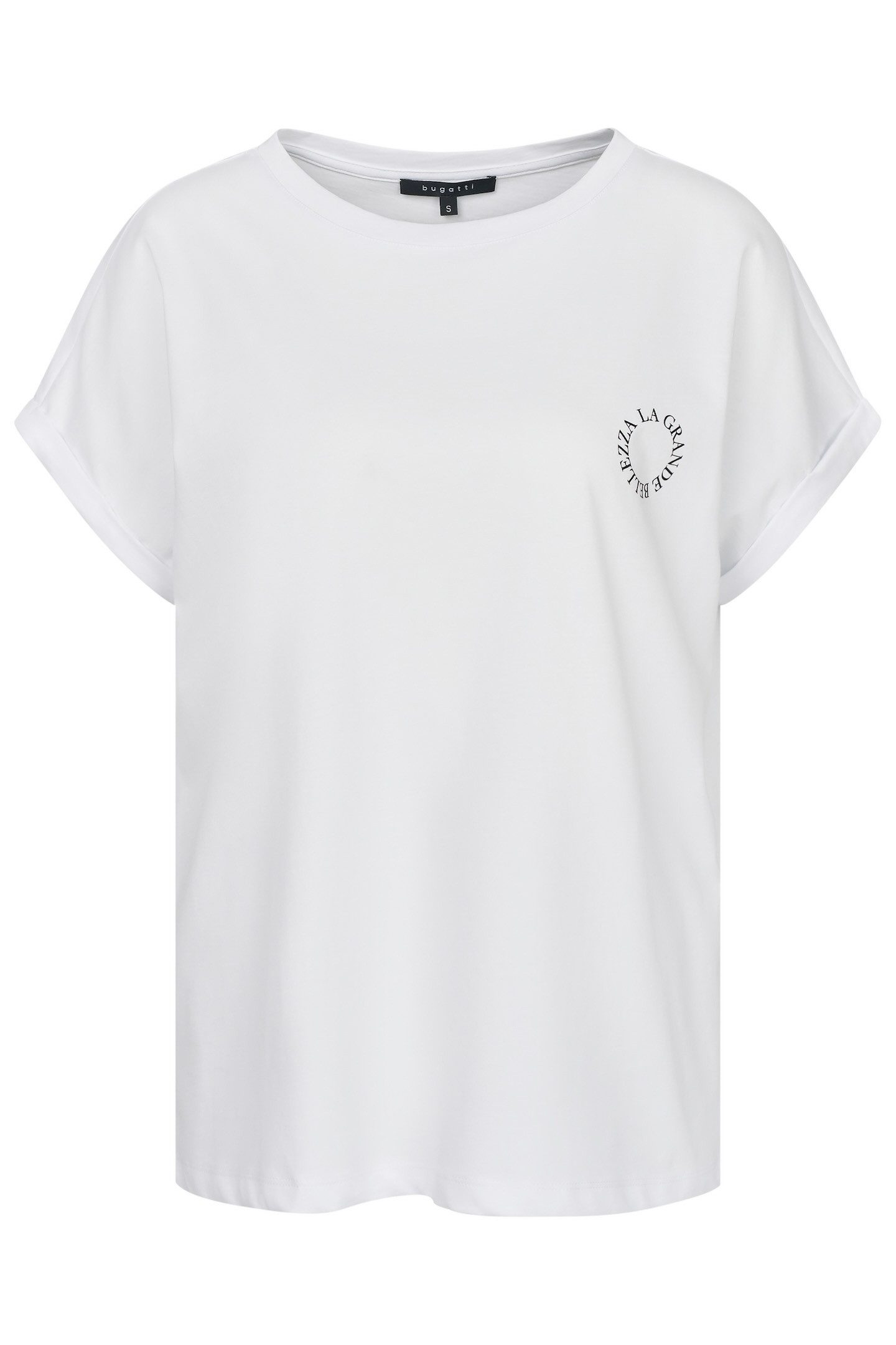 bugatti T-Shirt aus Bio-Baumwolle