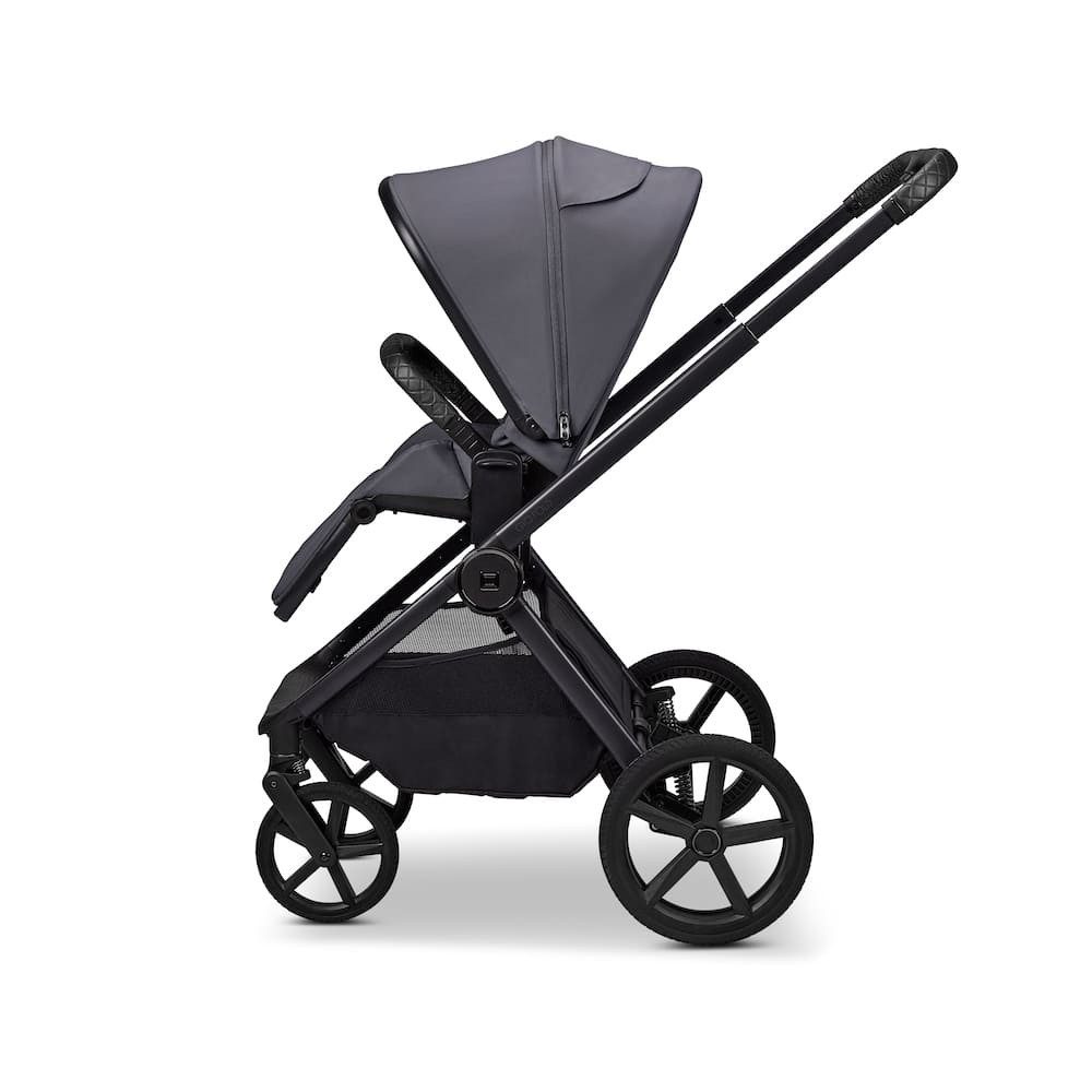 Moon Kombi-Kinderwagen Gio Fold Kombikinderwagen, Gestell und Babywanne mit einem Handgriff zusammenfaltbar