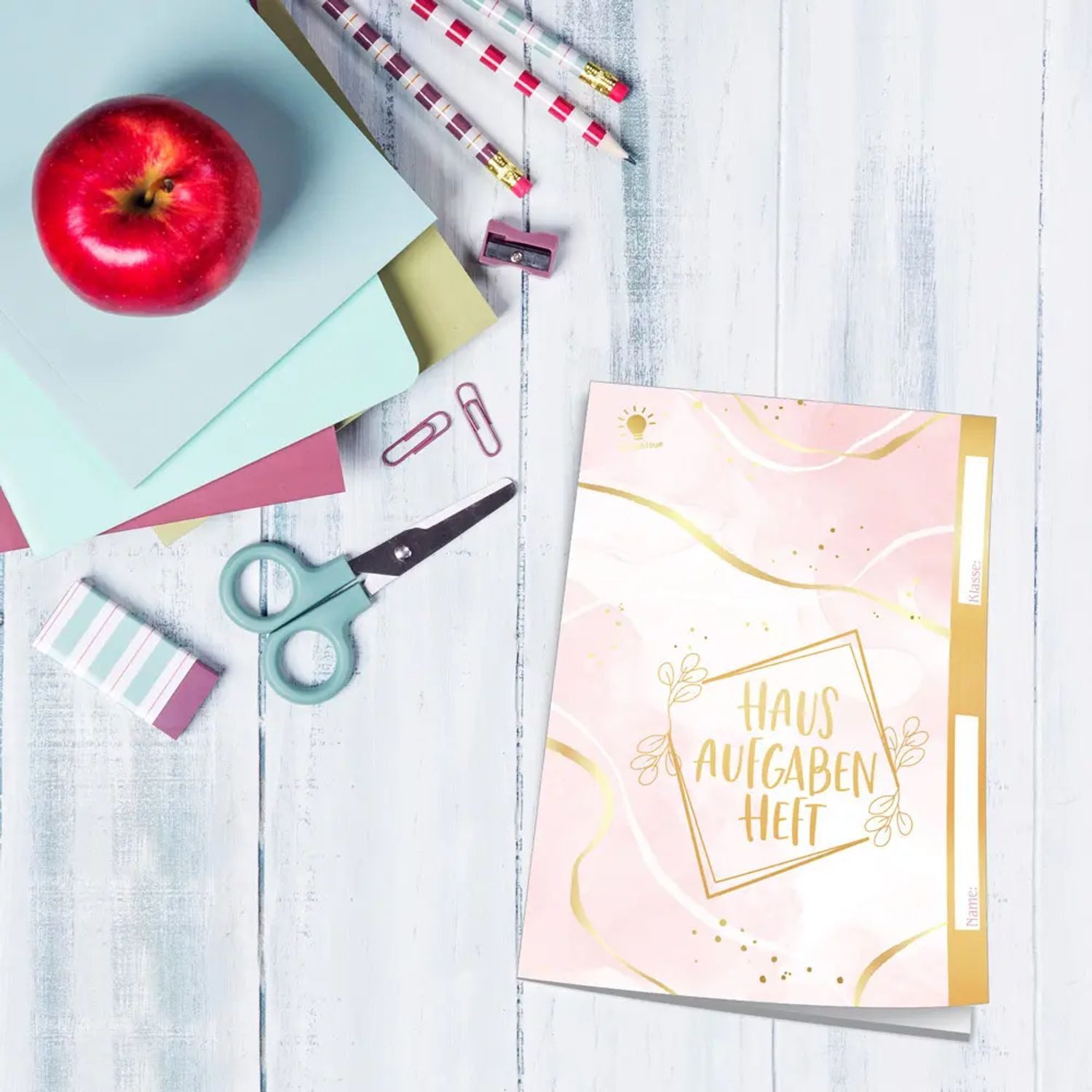 Trötsch Verlag Schülerkalender TRÖTSCH - Hausaufgabenheft für Schlaue Rosa