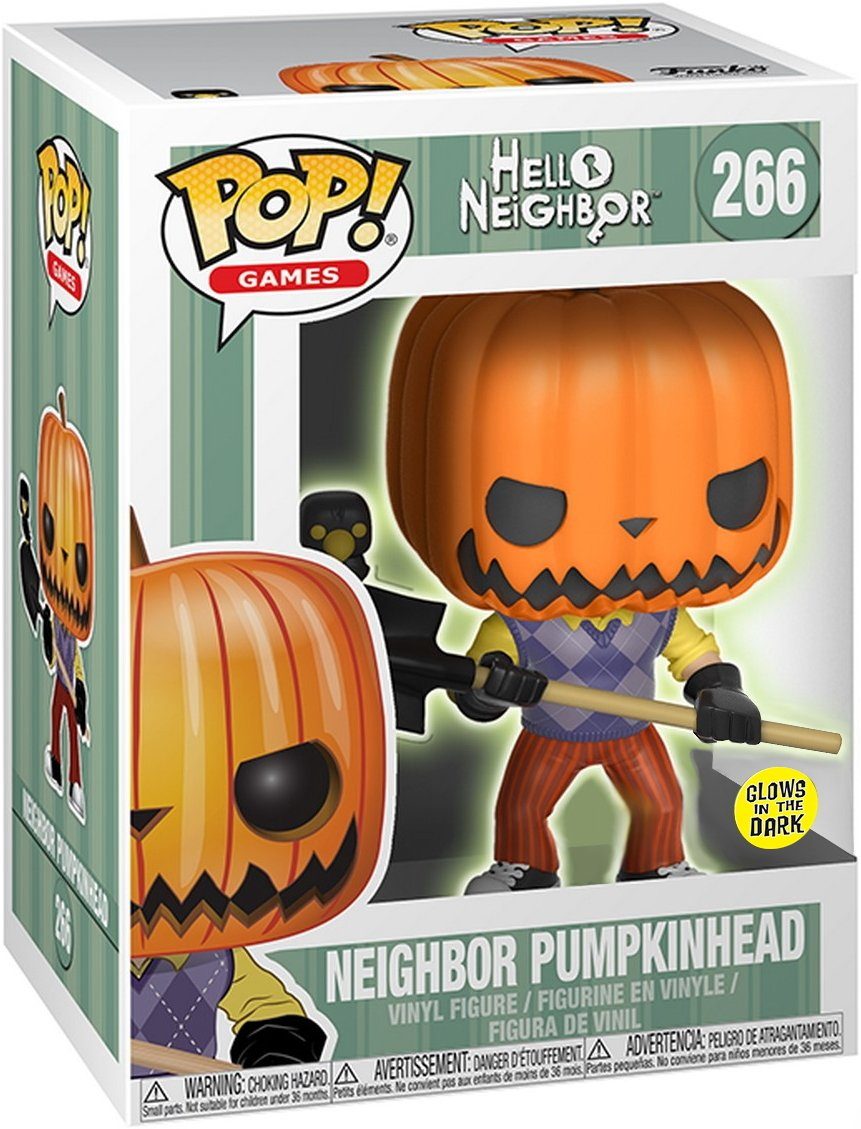 Funko Spielfigur Hello Neighbor Neighbor Pumpkinhead 266 Glows Pop!