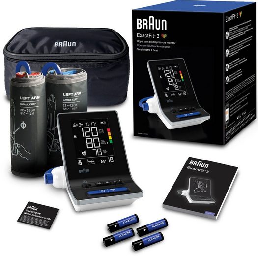 Braun Oberarm-Blutdruckmessgerät ExactFit 3 BUA6150