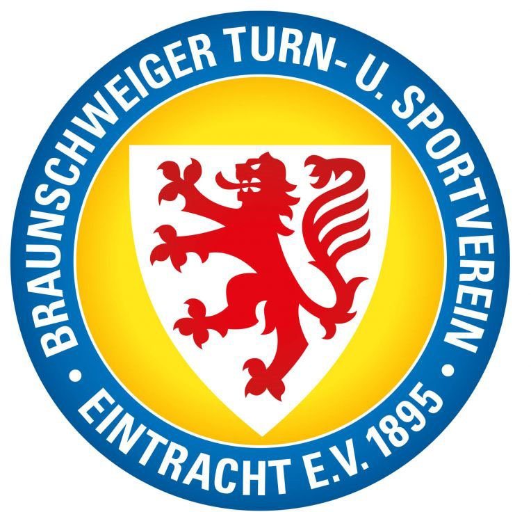 Wall-Art Wandtattoo Eintracht Braunschweig Logo (1 St), Eigene Herstellung  in Berlin mit hohem Anteil an Handarbeit