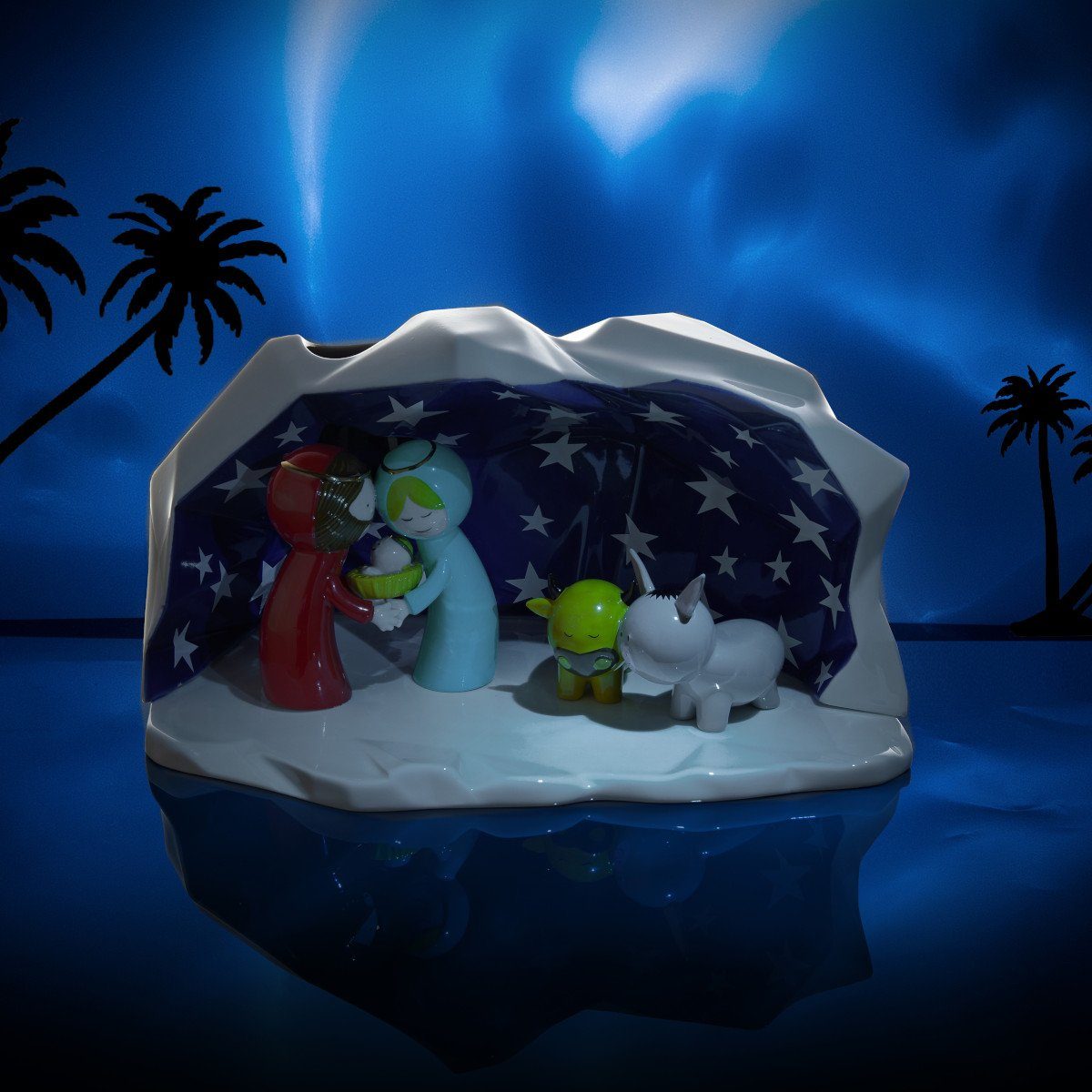 Alessi Weihnachtsfigur Weihnachtskrippe 'Happy Eternity Baby' günstig online kaufen