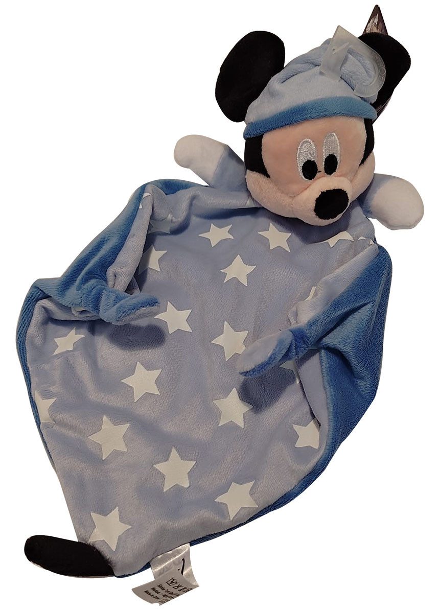 Disney Kuscheltier Disney Micky Maus Schmusetuch, Glow in the Dark, Kuschelfigur, Simba