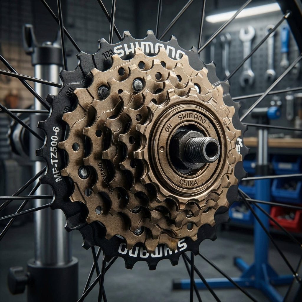 Shimano Zahnkranz Shimano Freilauf-Schraubzahnkranz MFTZ500 6-fach 14-28 - zuverlässige