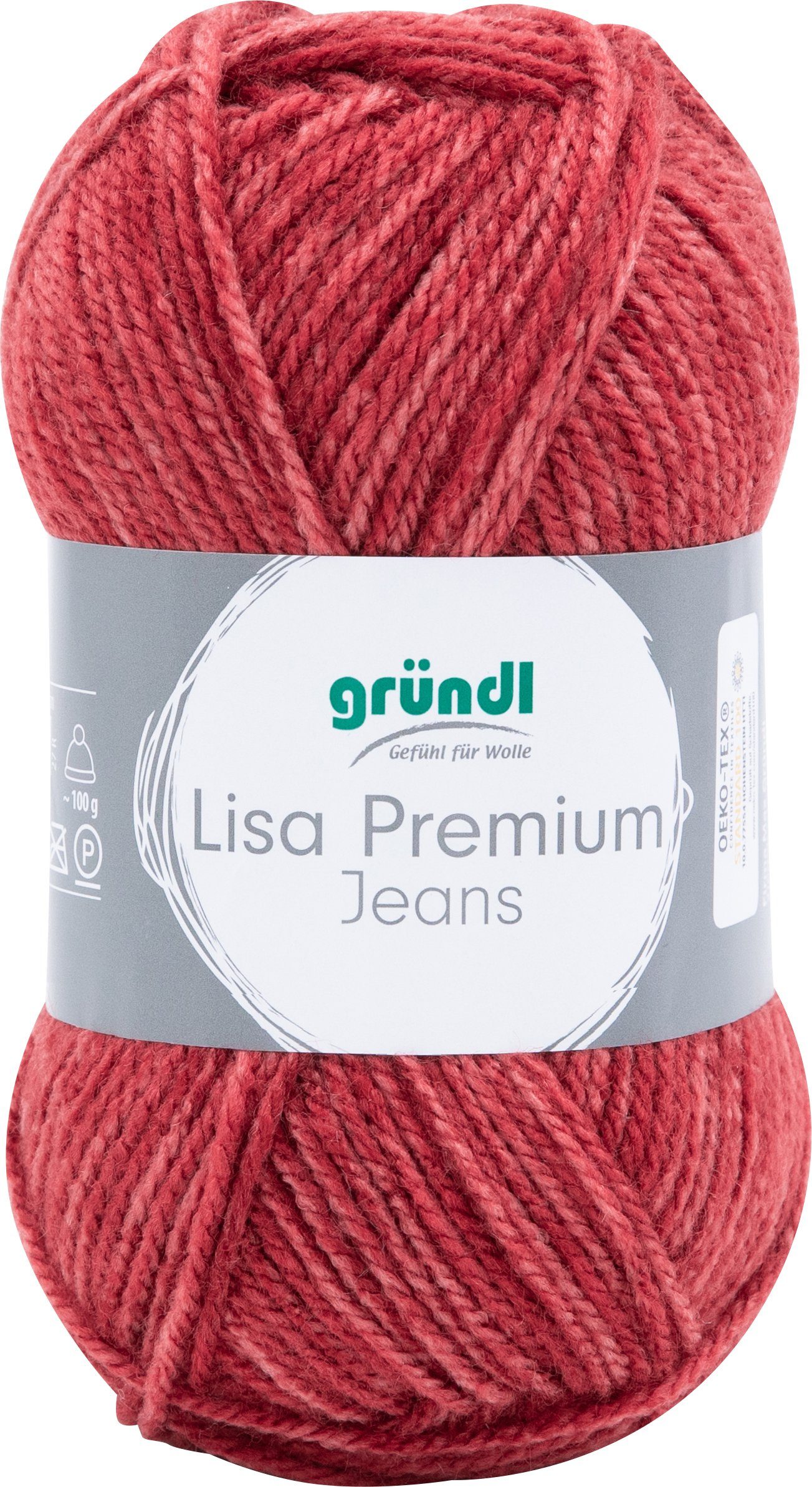 Gründl Wolle Lisa Premium Jeans Häkelwolle, 50 g