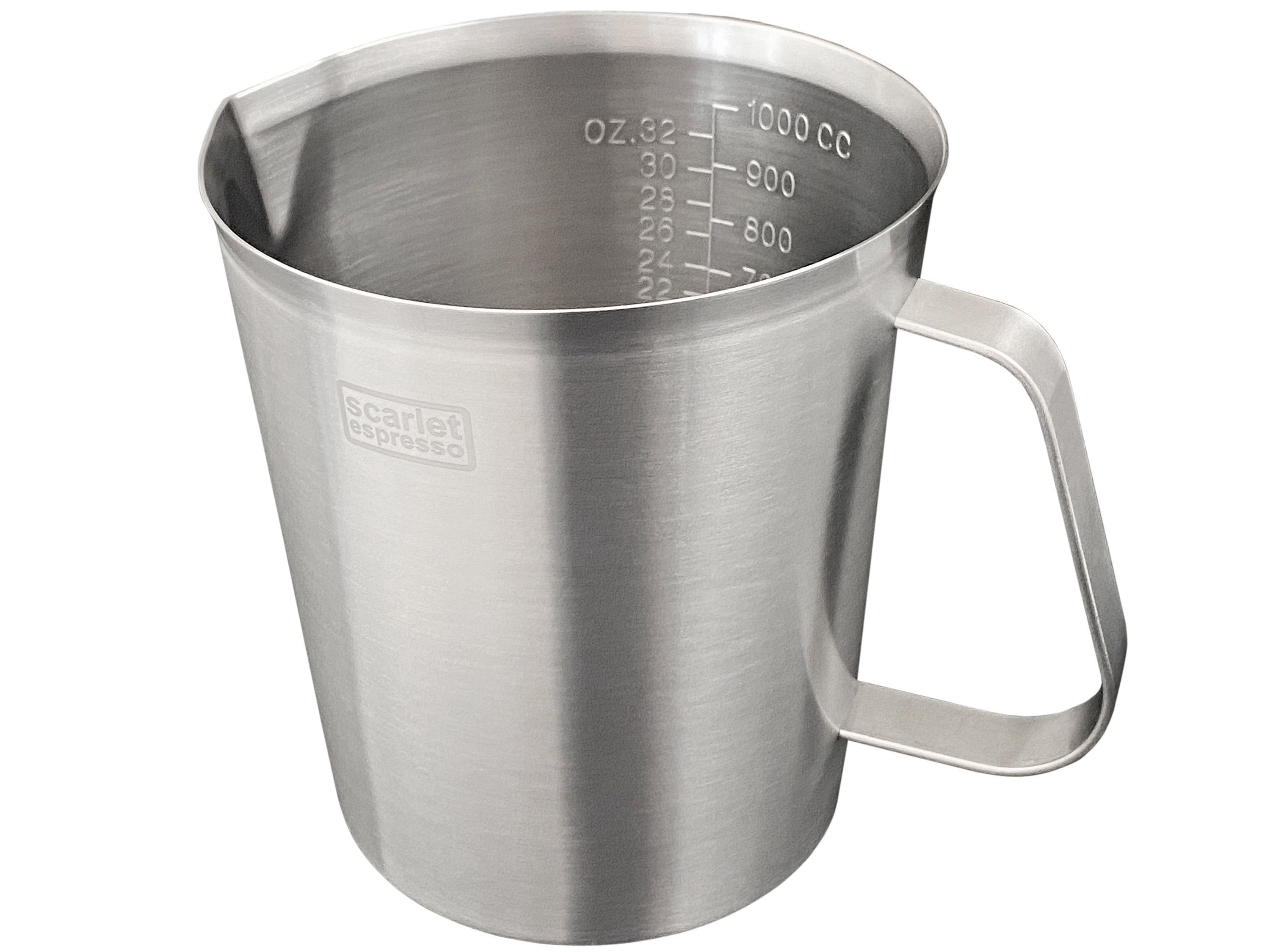 scarlet espresso Milchkännchen, scarlet espresso Milchkännchen »Graduata« Pitcher Krug Gastro Milch