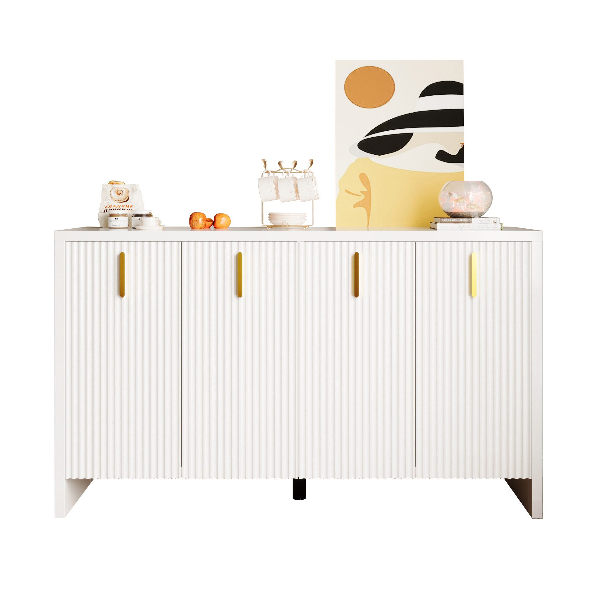 MODFU Sideboard Wohnzimmerschrank (Modernes, minimalistisches Kommode, günstig online kaufen