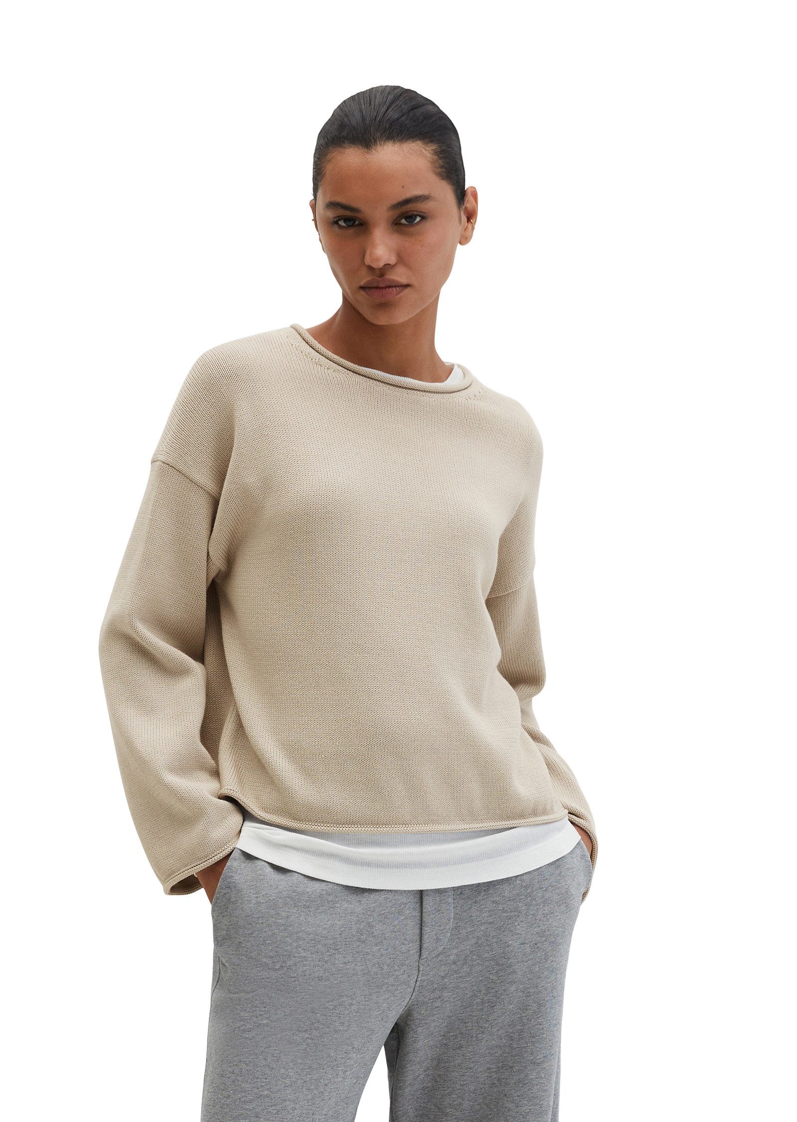 Marc O'Polo Strickpullover aus Heavy Cotton-Garn